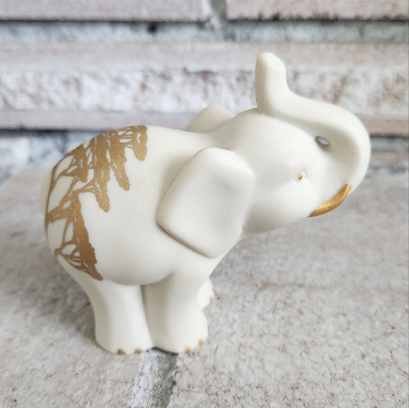 Lenox Elephant Everyday Wishes Good Luck Ornament - Picture 1 of 6